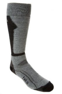 Teko Mens tekoMERINO Ski Medium Sock, Gray, Medium