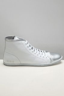Swear  Grant 41 White/silver Leather Sneaker for men