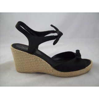Liz Claiborne Womens Randa Fashion Heel Sandal (9.5M, Black): Shoes