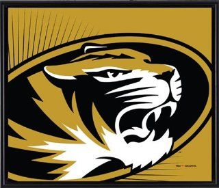 University of Missouri Tigers Mascot Framed Canvas Sports