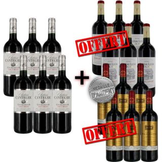 bouteilles achetées  12 offertes   Achat / Vente VIN ROUGE 6