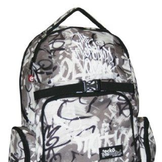 422 Laptop Backpack Color Graffiti Print