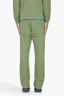 adidas Originals By O.C. Olive Contrast Stitch Lounge Pants for men