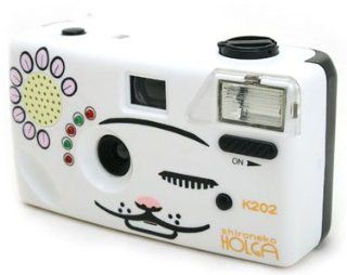 Powershovel Holga K202 White Cat 35mm Camera Superheadz