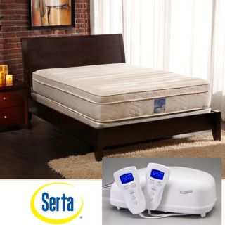 Serta Perfect Rest 4 Zone Premier King size Airbed Mattress Set