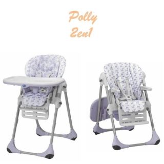 CHICCO Chaise haute Polly 2en1 Butterfly   Achat / Vente CHAISE HAUTE