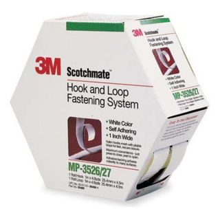 Scotchmate 526/27 Reclosable Fastener, Hook and Loop