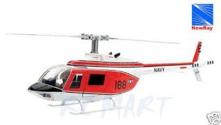 25847 1/34 Bell 206 Jetranger Navy Training Toys & Games