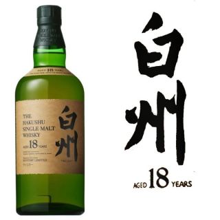 Hakushu 18 ans   Embouteillage officiel   Single Malt Whisky   Japon