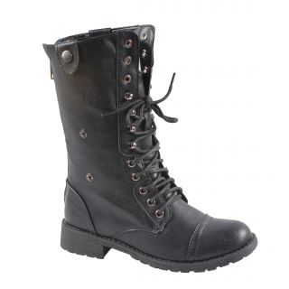 Sweet Beauty Womens Mid calf Lace up Boots Today $46.99 4.0 (42