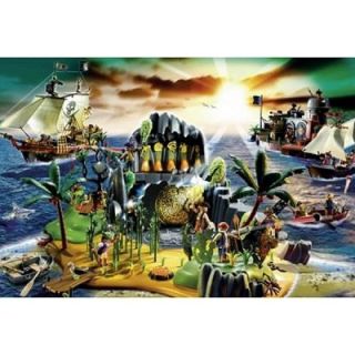 Puzzle 150 pcs   Playmobil  Lîle des pirates…   Achat / Vente