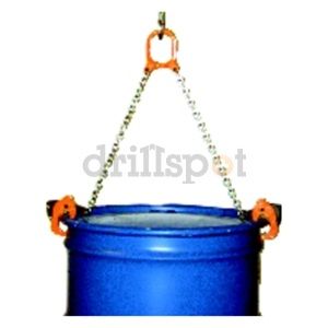 DrillSpot 7016546 30/55 Gal 2000lb Overhead Chain SG Loaded Latch Drum