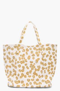 A.P.C. Leopard Print Beach Bag for women