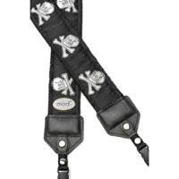 Mod Skull and Crossbones Camera Strap with Quick Release
