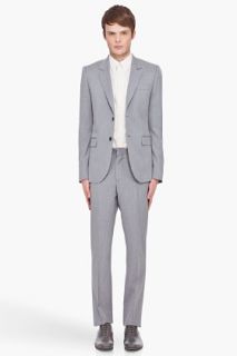 Givenchy Light Grey Wool Suit for men