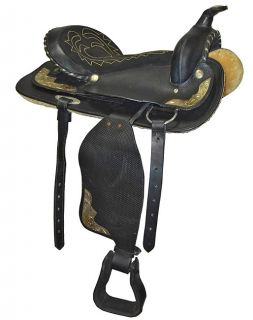 All Leather Western Saddle