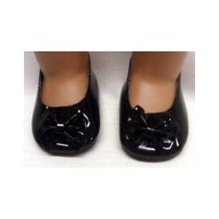 American Girl Doll Black Flat Shoes: Toys & Games