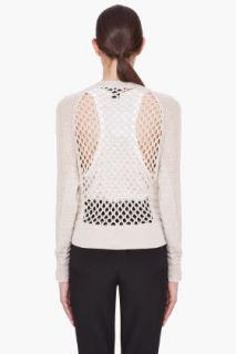 Marc By Marc Jacobs Oatmeal Knit Michelle Sweater for women