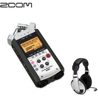 Zoom H4N Handy Handheld Musicians Audio Recorder Kit