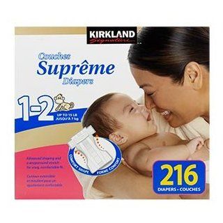 Diapers Size 1 2; Quantity 216 $0.14 Price Per Each 