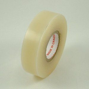 Hockey Tape Clear Vinyl Shin Pad 1 inch x 30 yds   3