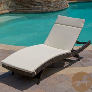wicker adjustable chaise lounge with cushion today $ 299 99 sale $ 269