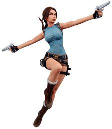 Tomb Raider Anniversary Lara Croft 7 Inch Action Figure