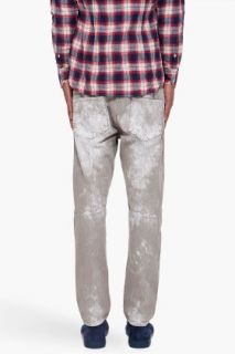 Edun Paint Splatter Jeans for men