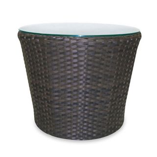 Wave Espresso Round Outdoor Side Table Compare $249.99 Today $187.50