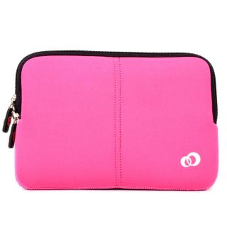 Kroo Pink / Magenta Slim Carrying Sleeve for 10 inch Tablets and