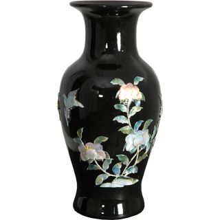 Black Fishtail Porcelain Vase (China) Today $57.00 4.5 (2 reviews