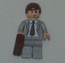 Lego Indiana Jones Business Suit with Briefcase Minifigure