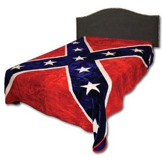 Confederate Rebel Flag 215 Blanket