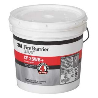 3M CP 25WB+ Fire Barrier Sealant, 2 gal., Red Brown