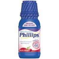 Phillips Milk of Magnesia Cherry Liquid   12 Oz Health