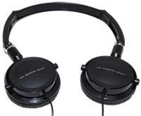 The Sharper Image Pro Black Headphones Foldable