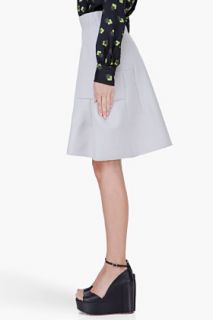 Marc Jacobs Grey Julia Tuck Back Skirt for women