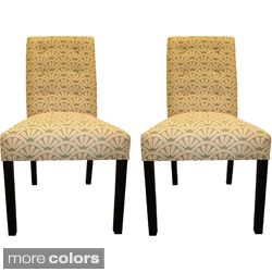 Sole Designs Bonjour 6 button Tufted Dining Chairs (Set of 2) Today: $