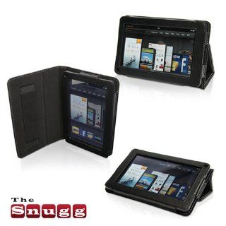 Snugg Kindle Fire Leather Case Cover and Flip Stand with