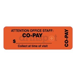 Tabbies 40566 Co Pay Wrap Labels
