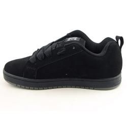 DC Shoe Co USA Mens Court Graffik SE Black/Plaid Skate Shoes