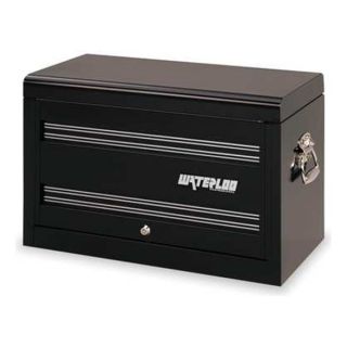 Waterloo RB2606 Tool Chest, 6 Drawer, 26 In, Blk