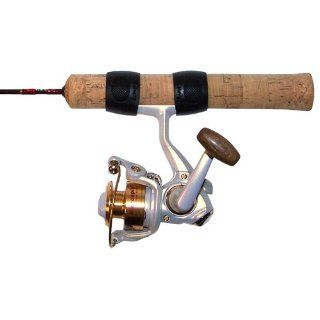 Pflueger Microspin Ice Fishing Rod & Reel Combo: Sports