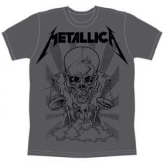 Metallica   Pushead Borris Mens S/S T Shirt In Grey, Size