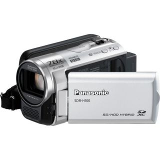 Panasonic SDR H100 Digital Camcorder   2.7 LCD   CCD   Silver
