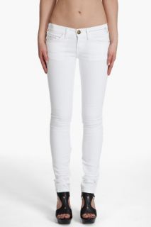 Current/Elliott The Skinny White Stud Jeans for women