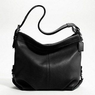 Coach Black Leather Duffle Bag F15064: Shoes