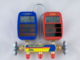 Yellow Jacket 41612 Series 41 Manifold w/ Solar Gauges  