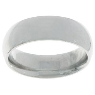 10k White Gold Mens Comfort Fit 6 mm Wedding Band Today $338.99 4.4