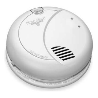 BRK 7010B Smoke Alarm, Photoelectric, 120VAC, 9V